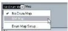 STEINBERG Cubase 5 - Drum map settings - 1