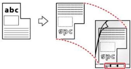 graph TD A["Document with 'abc' at top"] --> B["Image Output"] B --> C["Arrow pointing to Image Output"] style A fill:#f9f,stroke:#333 style B fill:#ccf,stroke:#333 style C stroke-dasharray: 5 5