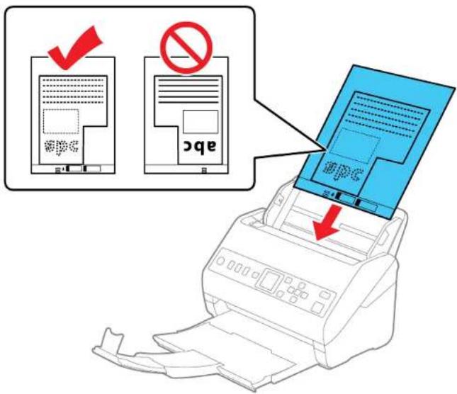 Diagram illustrating a printer press operation with file scanning and rejection symbols, showing correct/incorrect image handling.