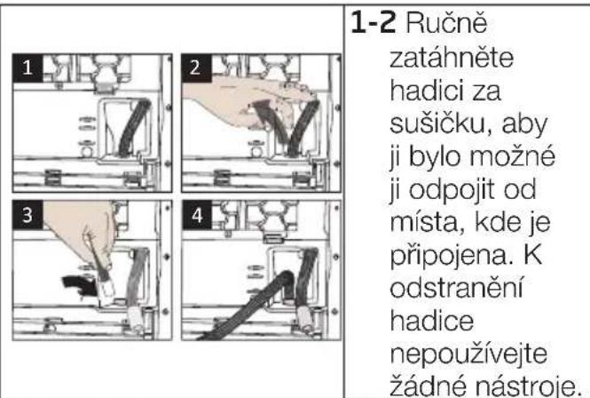 BEKO DS8539TU - Připojení odtokové hadice - 1
