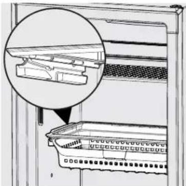 White-Westinghouse MRA17V6RT - Repositioning the Mid-Level Basket (some models): - 4