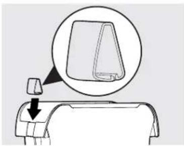 White-Westinghouse MRA17V6RT - To install the handle clips to the basket: - 1
