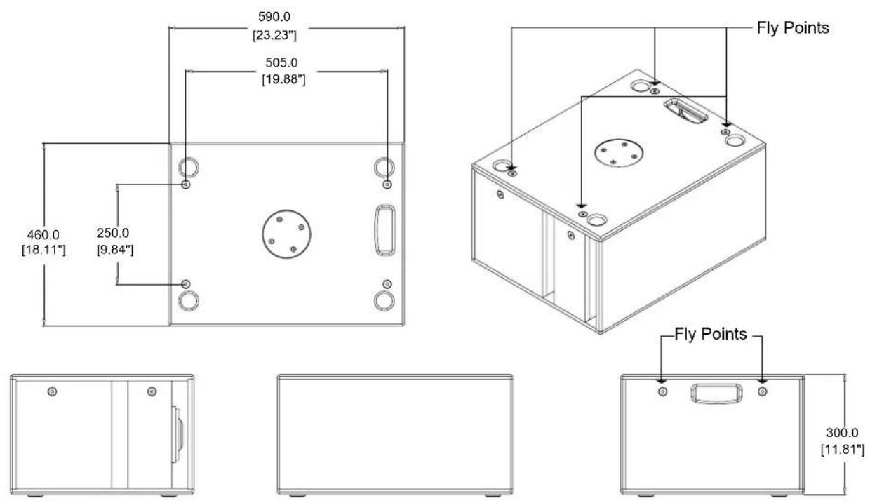 TANNOY VSX 15DR - Dimensions - 1