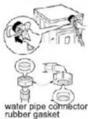 water pipe connector rubber gasket