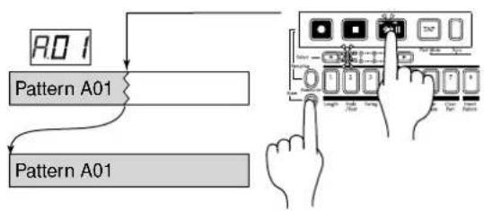 KORG Electribe S - Playing from the beginning of a pattern (Reset & Play) - 2