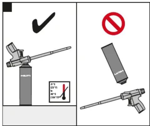✓ 5°C (23°F) à 40°C (104°F) Non HUNT