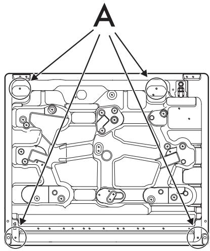 SMEG SR775OT - Tukirakenteeseen kiinnittäminen - 2