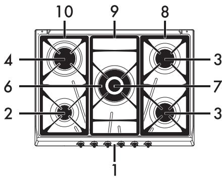 SMEG SR775OT - Description générale - 5