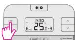 Salus RT510RF+ - Hourly temperature Override Mode (+Hr) - 8