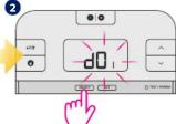 Salus RT510RF+ - RT510TX thermostat pairing with the receiver Installer Mode - 25