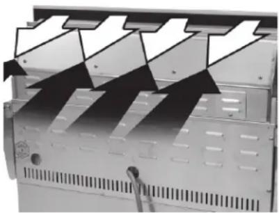 LYNX L30TR-LP - WIND HITTING GRILL - 1