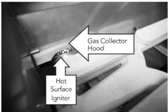 Gas Collector Hood Hot Surface Igniter