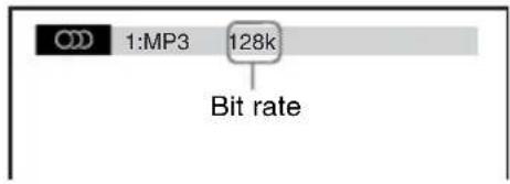 1: MP3 128k Bit rate