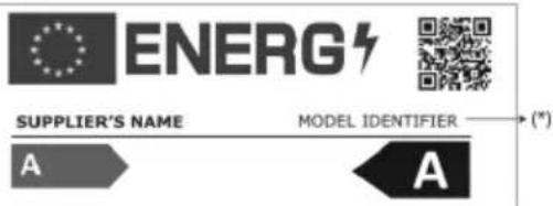 ENERG DODAVATEL IDENTIFIKÁTOR MODELU A A (*)