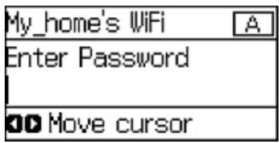 WiFi My_home Введіть пароль Перемістити курсор