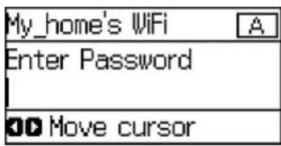 Wi-Fi мого дому Введіть пароль Перемістити курсор