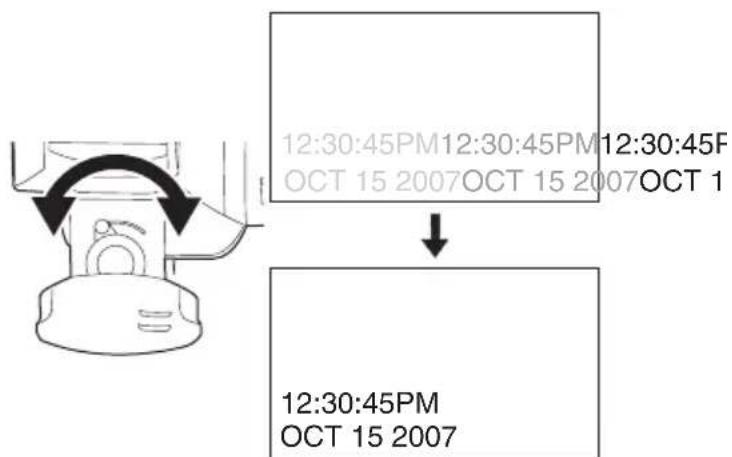 graph TD A["Clock"] --> B["12:30:45PM 12:30:45PM 12:30:45F OCT 15 2007OCT 15 2007OCT 1"] B --> C["12:30:45PM OCT 15 2007"]