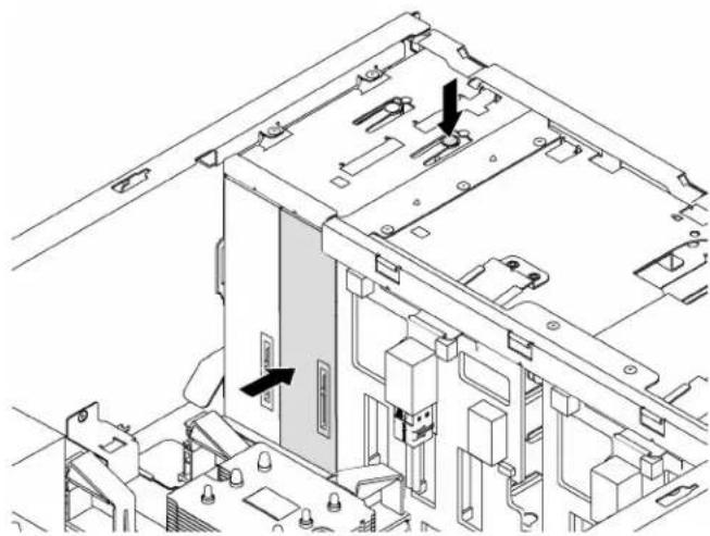 LENOVO ThinkSystem ST550 - Remove an optical drive or a tape drive - 4