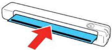 Illustration of a blue and white mechanical component with a red arrow pointing to it (no text or symbols)