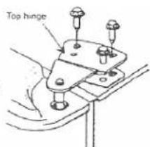 Top hinge