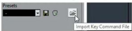 Presets Import Key Command File