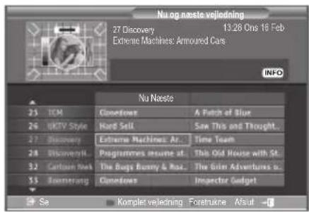 Nu og næste vejledning 27 Discovery 13.26 Ors 16 Feb Extreme Machines: Armoured Cars INFO Nu Næste 25 TCM Closedown A Patch of Blue 26 UKTV Style Hard Sell Sun This and Thought.. 27 Discovery Extreme Machines Ar. Time Team 28 Discovery Programmes resume at 06:00 32 Cartoon Net The Bugs Bunny & Rua.…