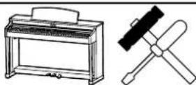 KAWAI KDP75 - WARNING - 8