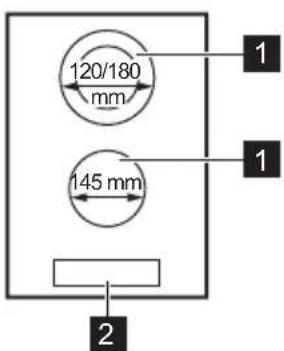 120/180 mm 145 mm 1 1 2