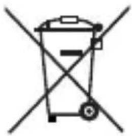 Symbol of a trash bin crossed with two crossed lines, representing no waste or discharge (no text or labels)