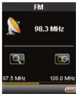FM 98.3 MHz 87.5 MHz 108.0 MHz