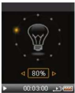 Digital icon of a light bulb inside a starry sky, showing 80% progress (no text or symbols on the light itself)