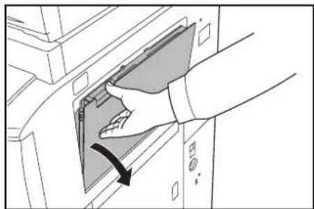 OLIVETTI d-Copia 600 - Loading Paper in the MP Tray - 1