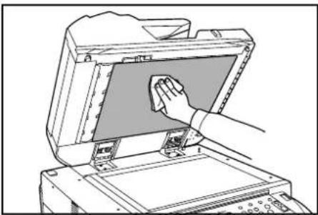 OLIVETTI d-Copia 600 - Cleaning the Document Processor and Platen - 1