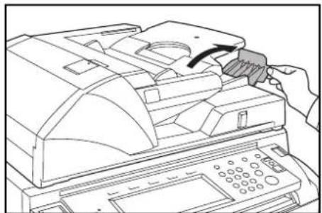 OLIVETTI d-Copia 600 - How to Load Originals - 4