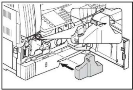OLIVETTI d-Copia 16MF - Replacing the Toner Container and Waste Toner Box - 15