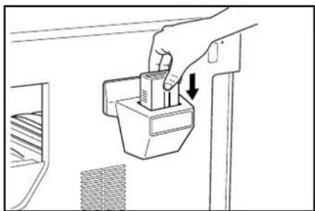 OLIVETTI d-Copia 16MF - Inserting the Key Counter - 1