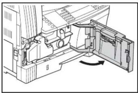 OLIVETTI d-Copia 16MF - Replacing the Toner Container and Waste Toner Box - 2