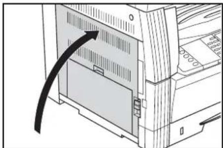OLIVETTI d-Copia 16MF - Cleaning the Transfer Roller - 4