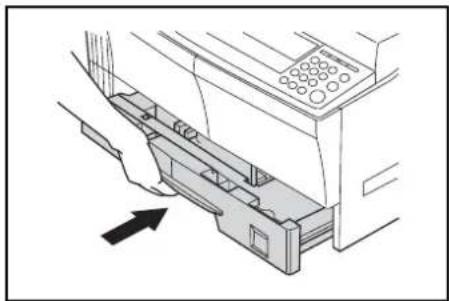 OLIVETTI d-Copia 16MF - Loading Paper into a Cassette - 9