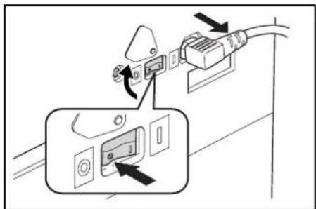 Diagram showing electrical outlet installation with labeled components and directional arrows indicating connection points