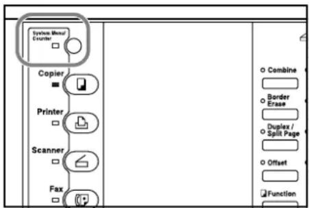 System Metal Counter Copier Printer Scanner Fax Combine Border Erase Duplex / Split Page Offset Function
