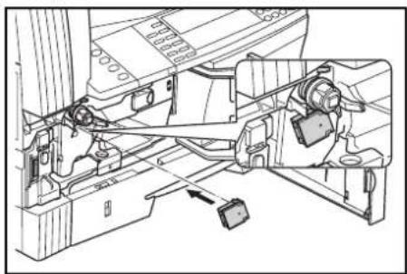 OLIVETTI d-Copia 16MF - Replacing the Toner Container and Waste Toner Box - 10
