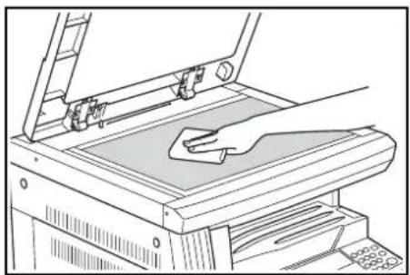 OLIVETTI d-Copia 16MF - Cleaning the Platen, Original Cover and Document Processor - 1