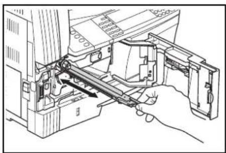 OLIVETTI d-Copia 16MF - Replacing the Toner Container and Waste Toner Box - 11