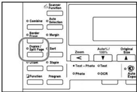 Scanner Function ○ Combine ○ Auto ○ Selection ○ Border ○ Margin ○ Frame Duplex / Split Page ○ Sort ○ Offset ○ Staple ○ Function ○ Program Zoom Auto% / 100% Original Size ◀ ● Text + Photo ○ Text ○ Photo ○ OCR ○ Auto Expo