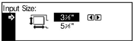 Input Size: 3½" 5½"