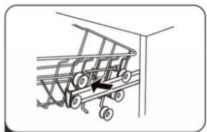 Technika TDX7SS-6 - Adjusting the upper basket Type 1: - 2