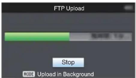 FTP Upload Stop MODE | Upload in Background