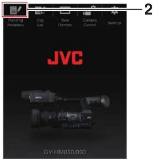 Flaming Metastats Clip Lvl View Remote Camera Control Settings JVC GY-HM850/B90