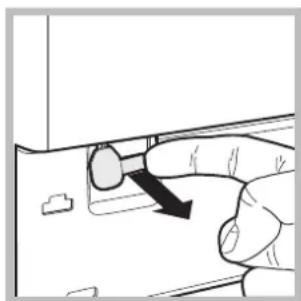 HOTPOINT AQD970F 69 - Apertura manuale della porta oblò - 2